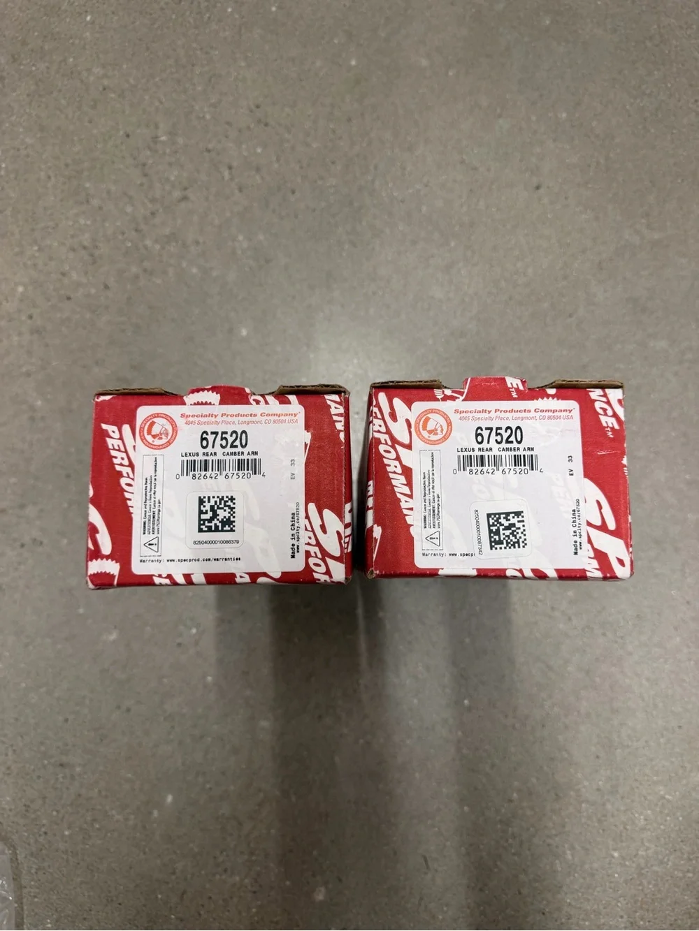 spc 67520 lexus rear camber arm 06+ Lexus IS / 06-12 GS